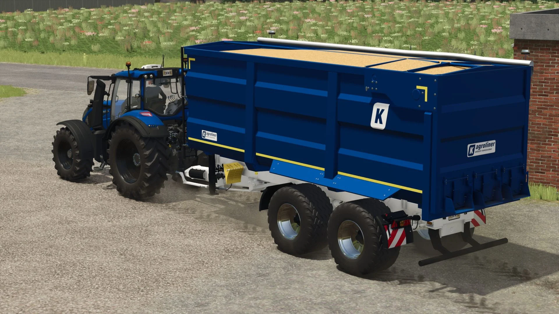 FS25 Kröger MUK 303 Edit V1.0 Trailers Mod FS25 Mod Free Download
