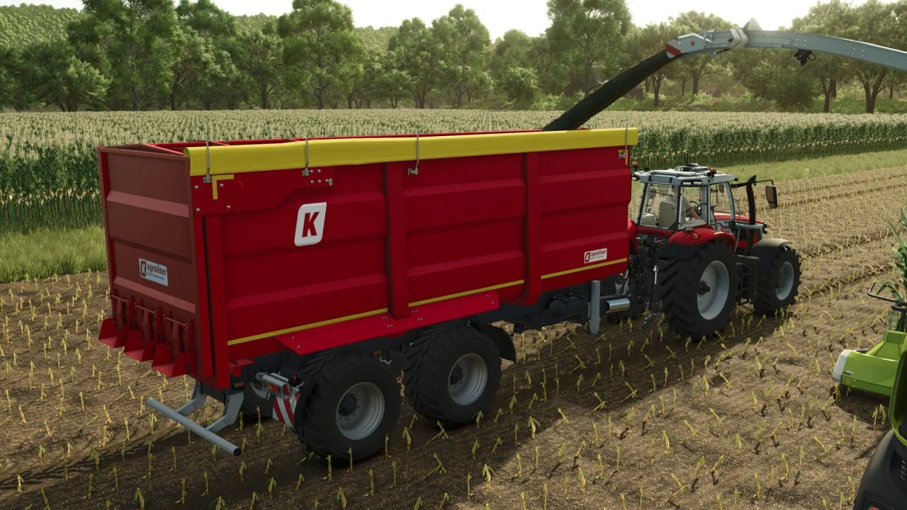 FS25 Kröger MUK 303 V1.0 Trailers Mod FS25 Mod Free Download