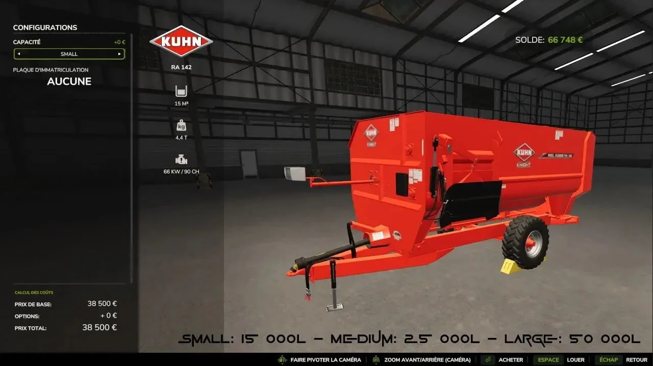 FS25 Kuhn TMR Pack v1.0 Trailers Mod FS25 Mod Free Download