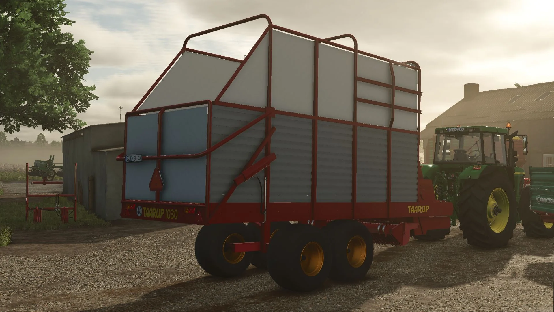 FS25 Kverneland Taarup 1030 v1.0 Trailers Mod FS25 Mod Free Download