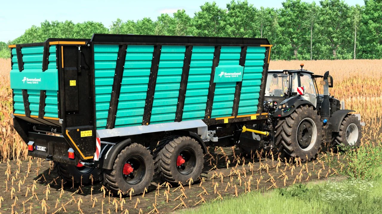 FS25 Kverneland Taarup 12040D V1.0 Trailers Mod FS25 Mod Free Download