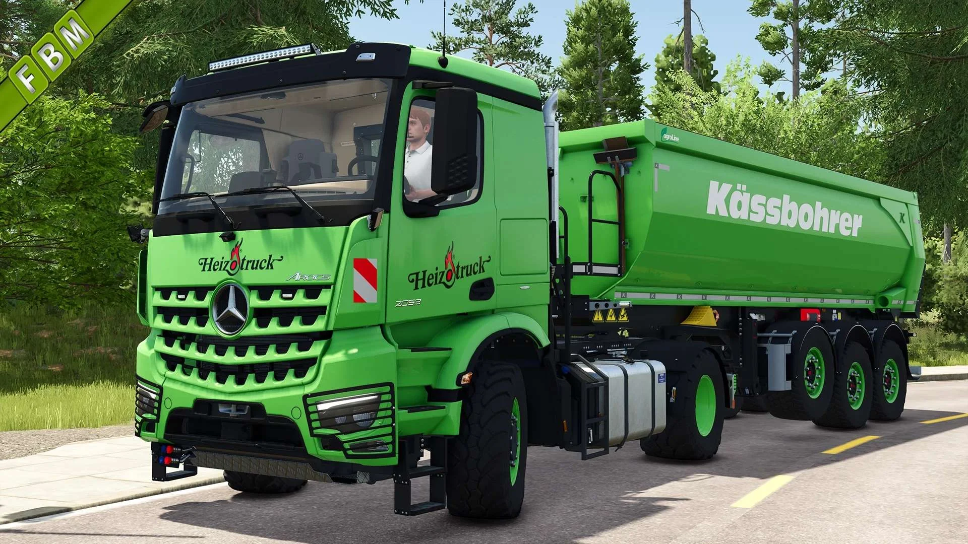 FS25 Kässbohrer K SKS B v1.0 Trailers Mod FS25 Mod Free Download