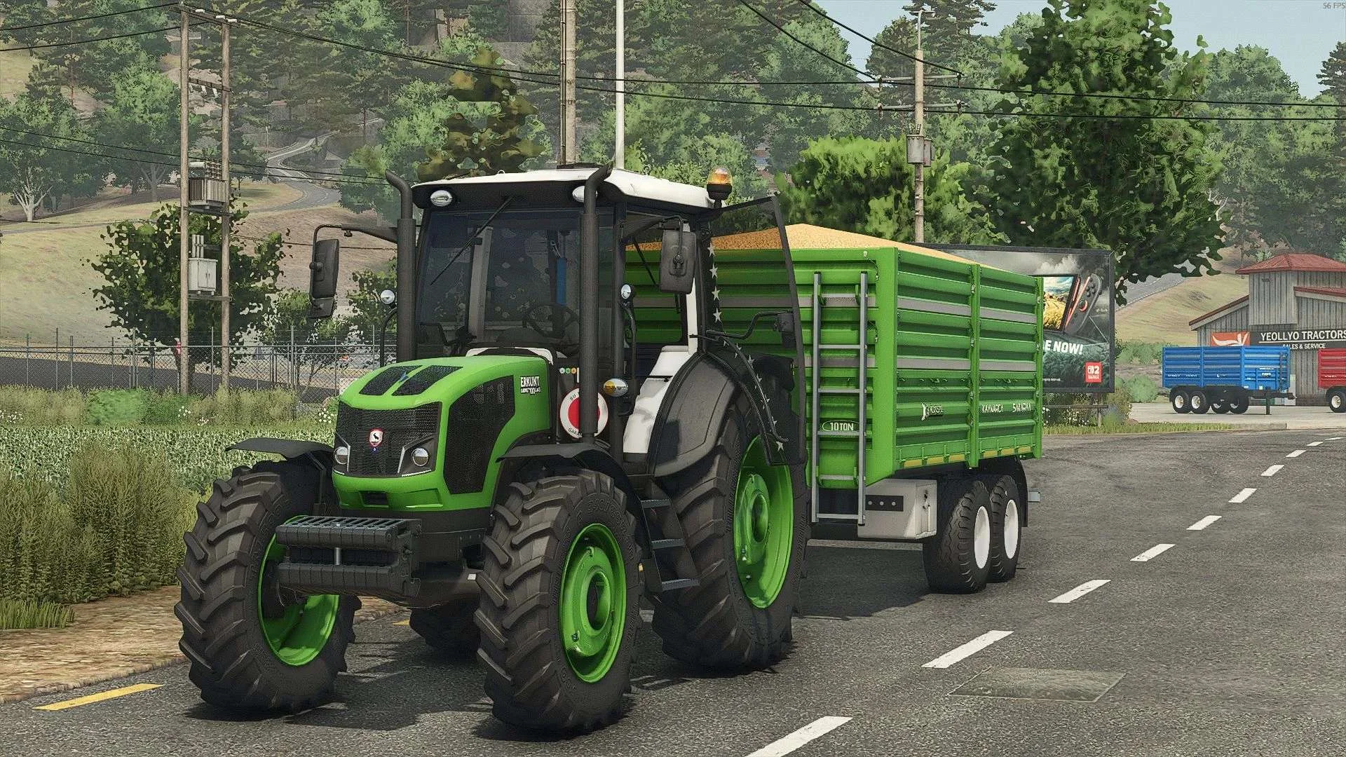FS25 Köksal trailer v1.0 Trailers Mod FS25 Mod Free Download