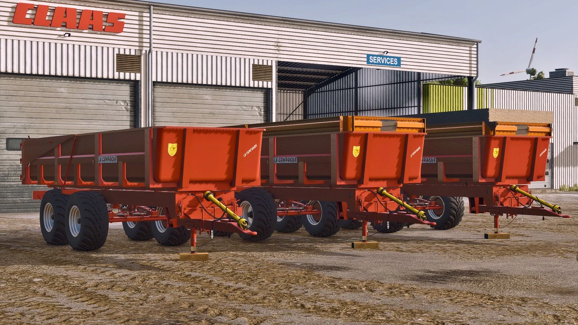 FS25 La Campagne BBC16 V1.0 Trailers Mod FS25 Mod Free Download