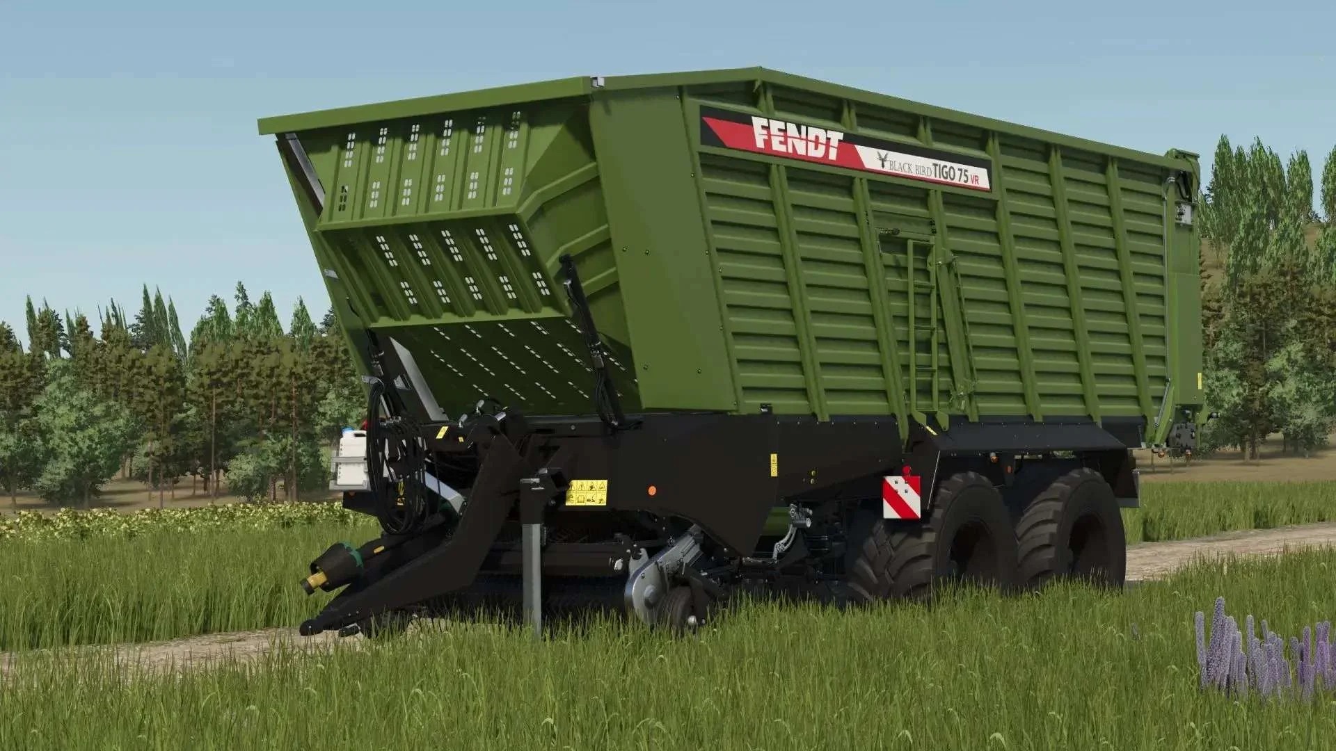 FS25 Ladewagen Fendt Tigo v1.0.0.3 Trailers Mod FS25 Mod Free Download