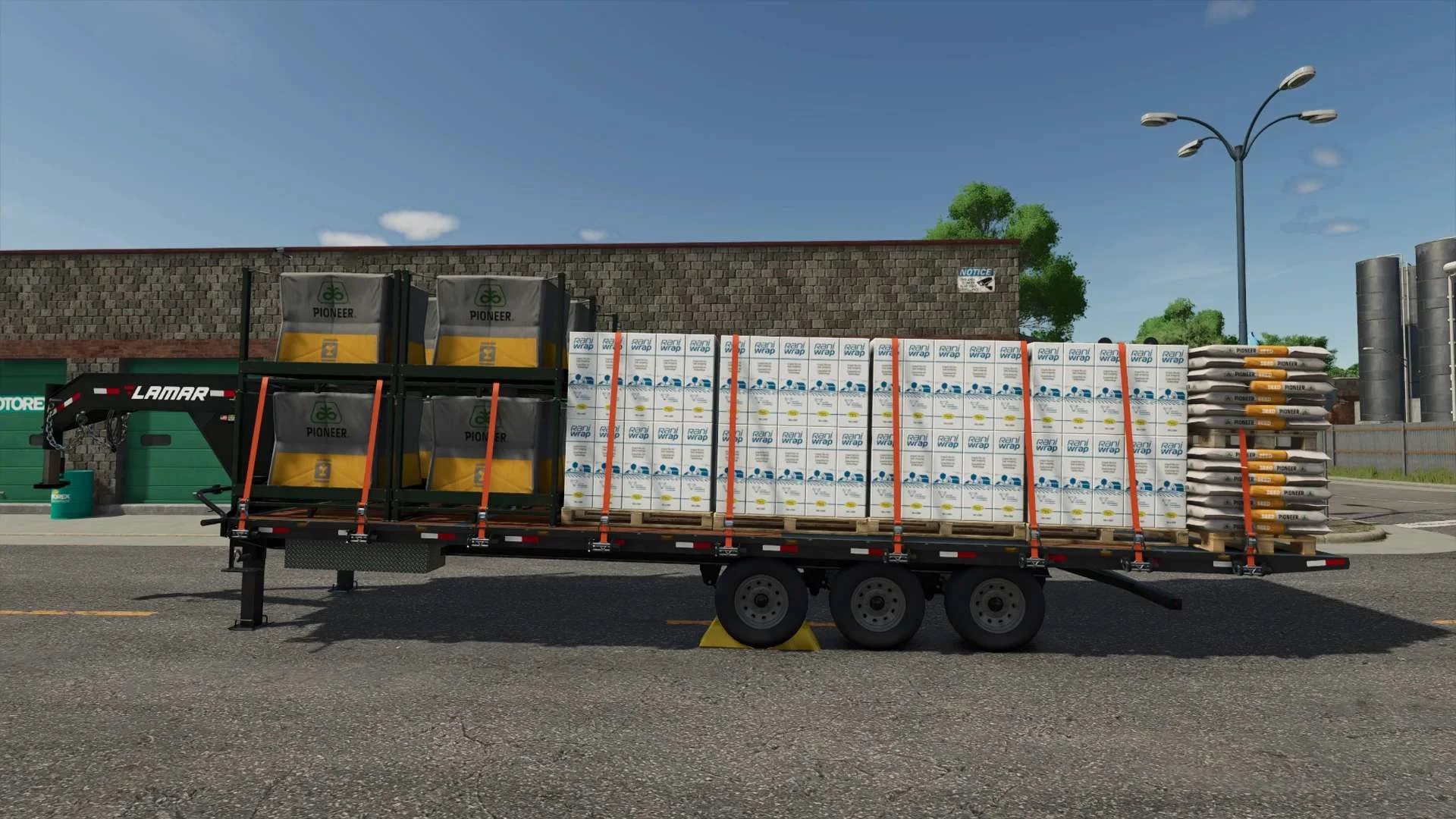 FS25 Lamar Gooseneck trailer v1.0 Trailers Mod FS25 Mod Free Download