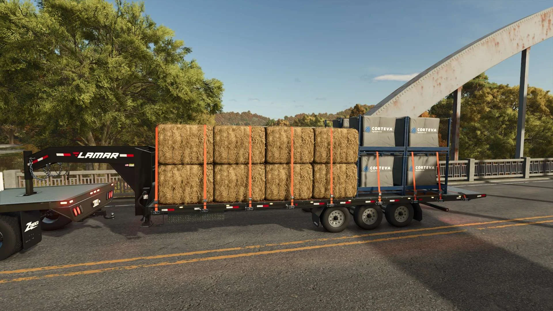 FS25 Lamar Gooseneck v1.0.0.2 Trailers Mod FS25 Mod Free Download