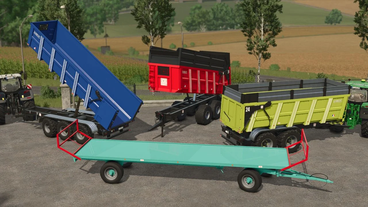 FS25 Lambert Pack V1.0 Trailers Mod FS25 Mod Free Download