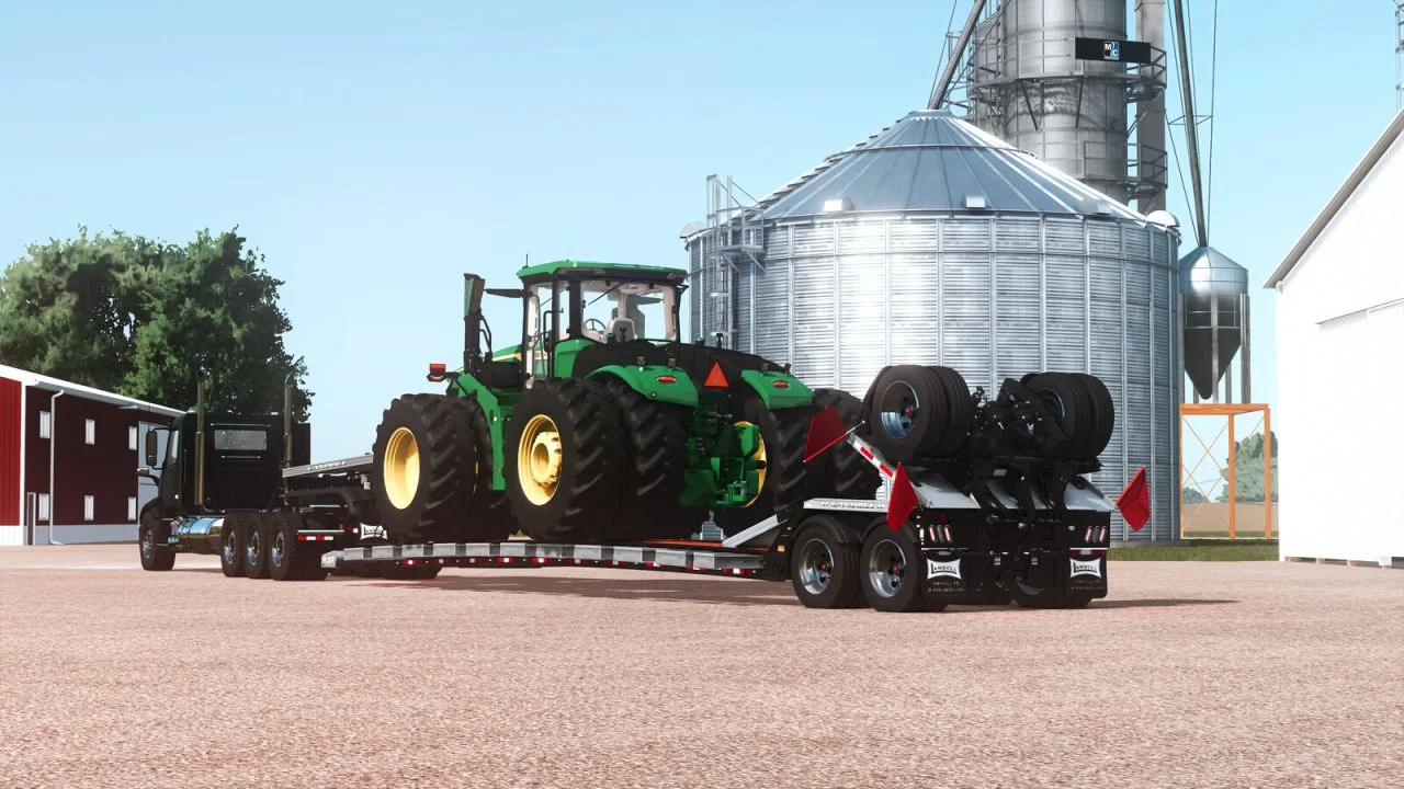 FS25 Landoll 845-AG Hauloll Series V1.0 Trailers Mod FS25 Mod Free Download
