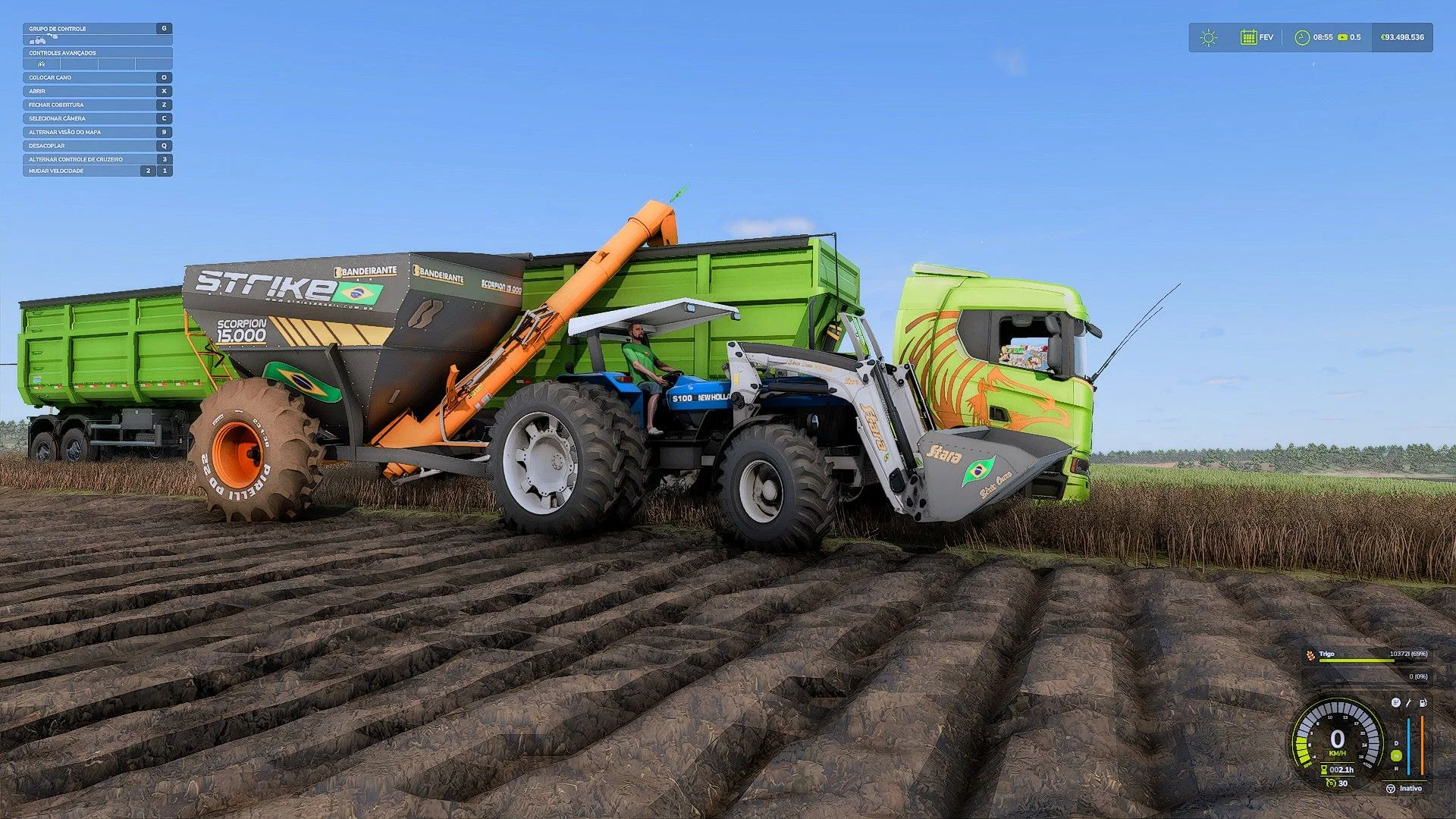 FS25 Large Dumping Trailer V1.0 Trailers Mod FS25 Mod Free Download