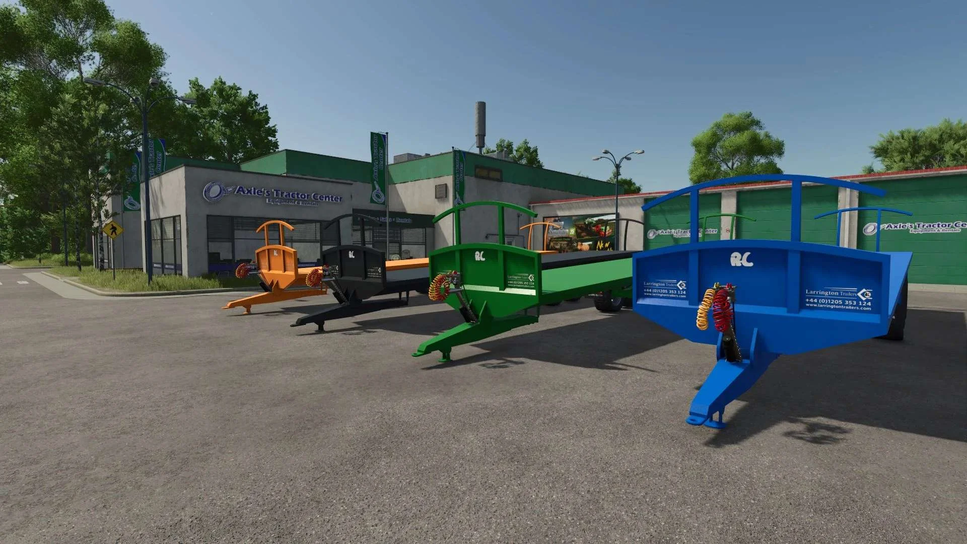 FS25 Larrington 42ft v1.0.0.1 Trailers Mod FS25 Mod Free Download