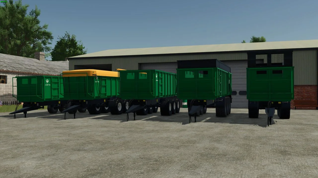 FS25 Laumetris 24 Old Generation V1.0 Trailers Mod FS25 Mod Free Download
