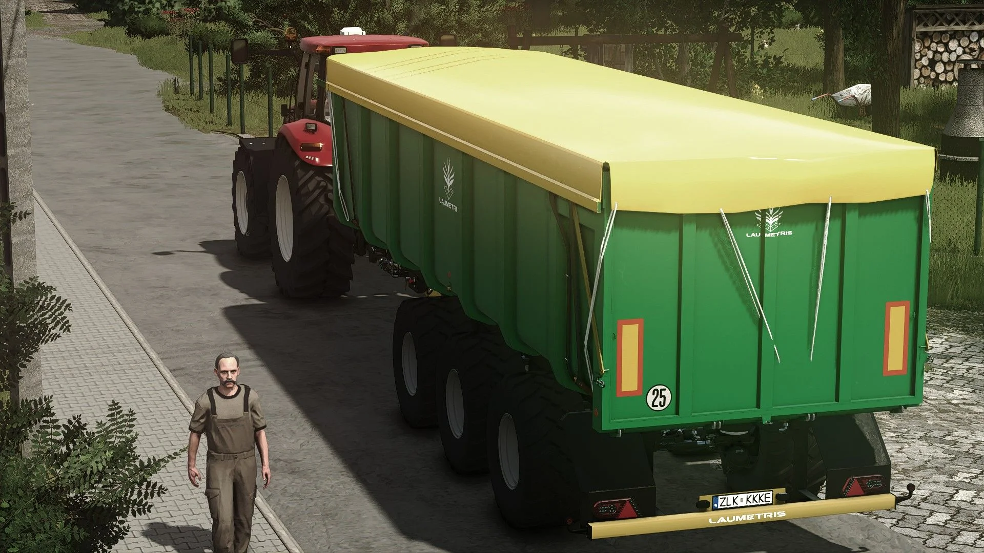 FS25 Laumetris PTL30 V1.0.0.1 Trailers Mod FS25 Mod Free Download