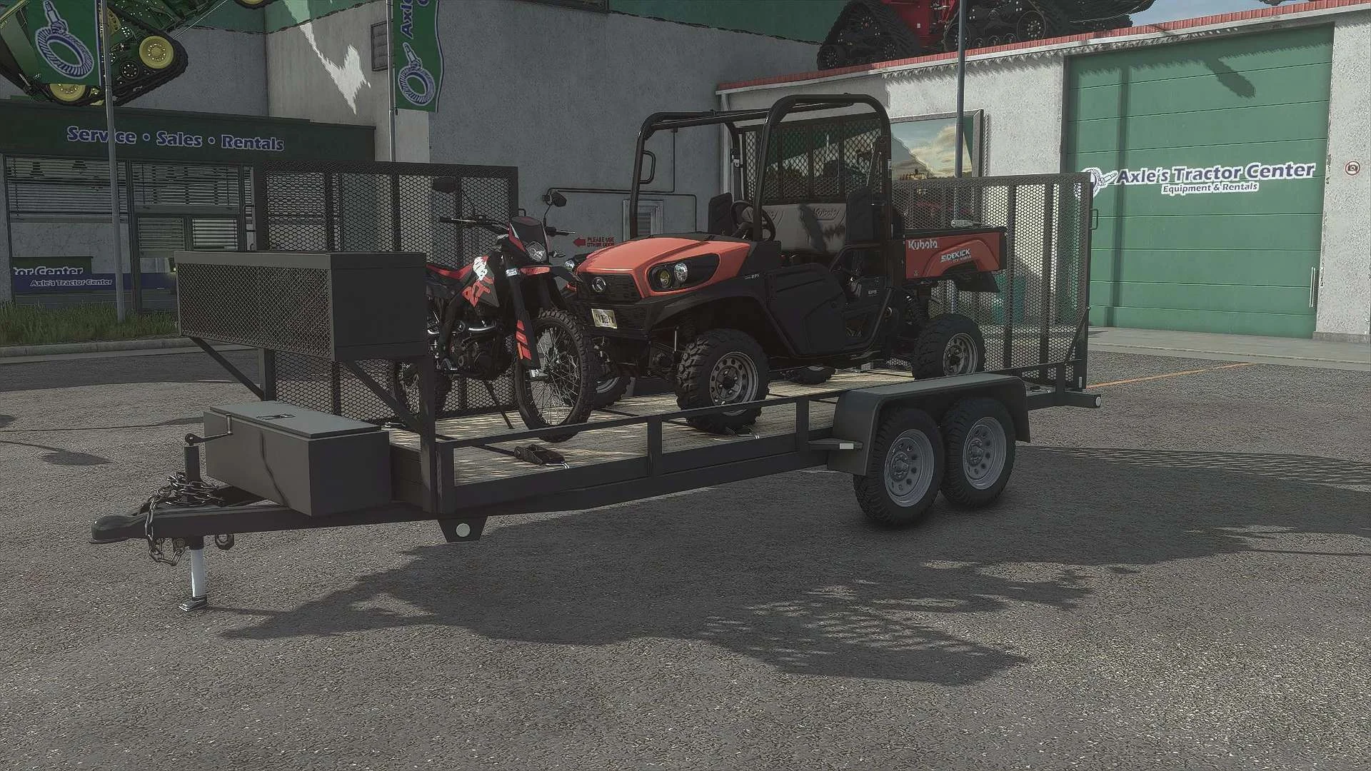 FS25 Lawnmower Trailer v1.0 Trailers Mod FS25 Mod Free Download