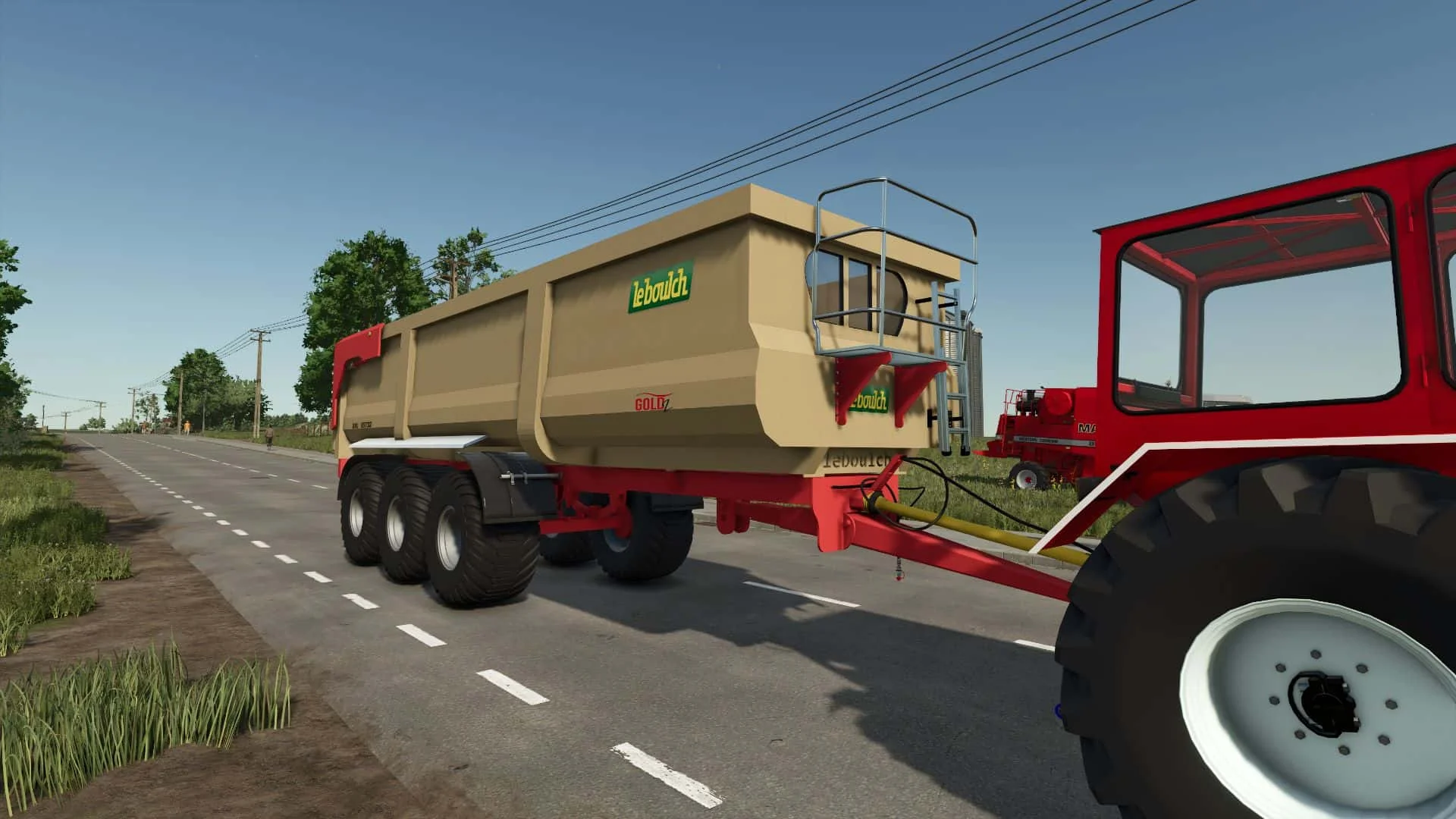 FS25 Leboulch Gold 3 Axles v1.1 Trailers Mod FS25 Mod Free Download