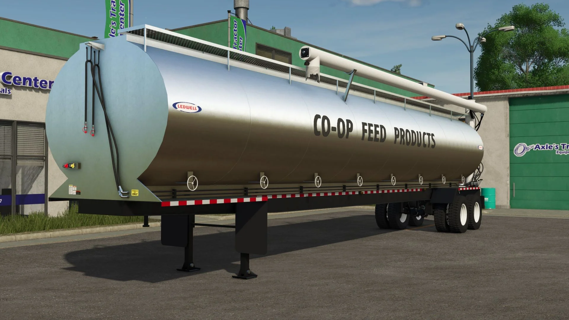 FS25 Ledwell Classic Bulk Haul Delivery Trailer V1.0 Trailers Mod FS25 Mod Free Download