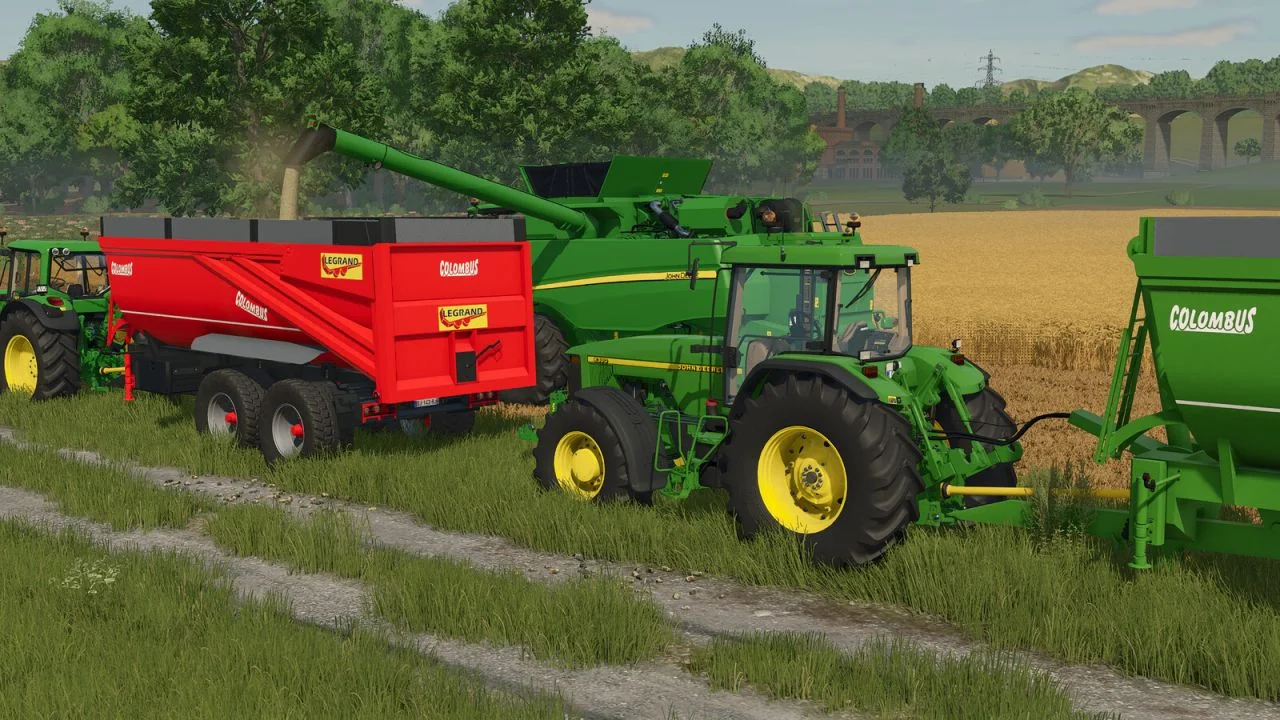 FS25 Legrand Colombus Pack V1.0.0.3 Trailers Mod FS25 Mod Free Download