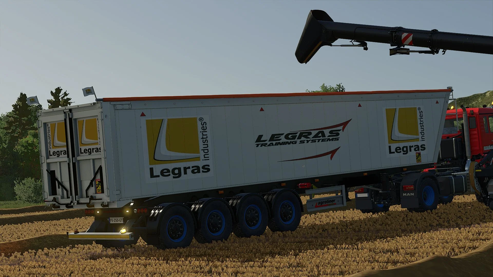 FS25 Legras trailer V1.0 Trailers Mod FS25 Mod Free Download
