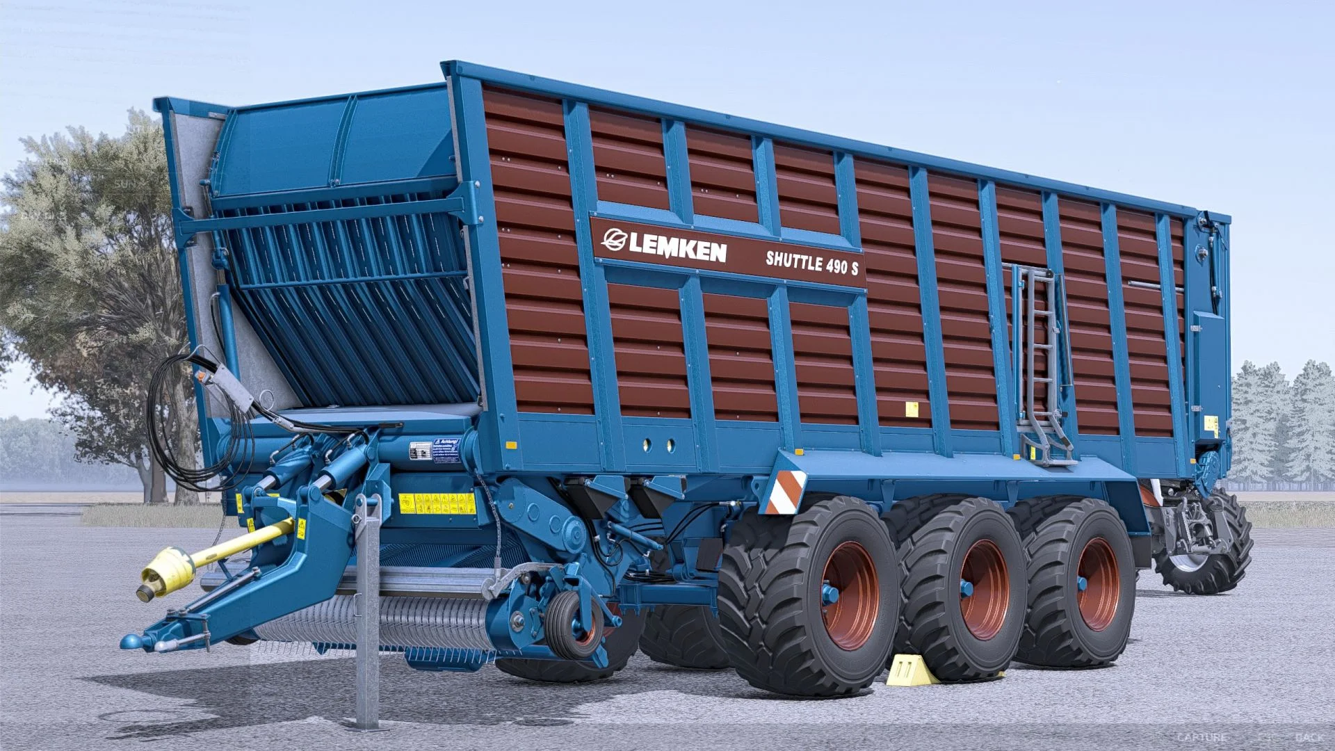 FS25 Lemken 490 S V1.0.0.5 Trailers Mod FS25 Mod Free Download