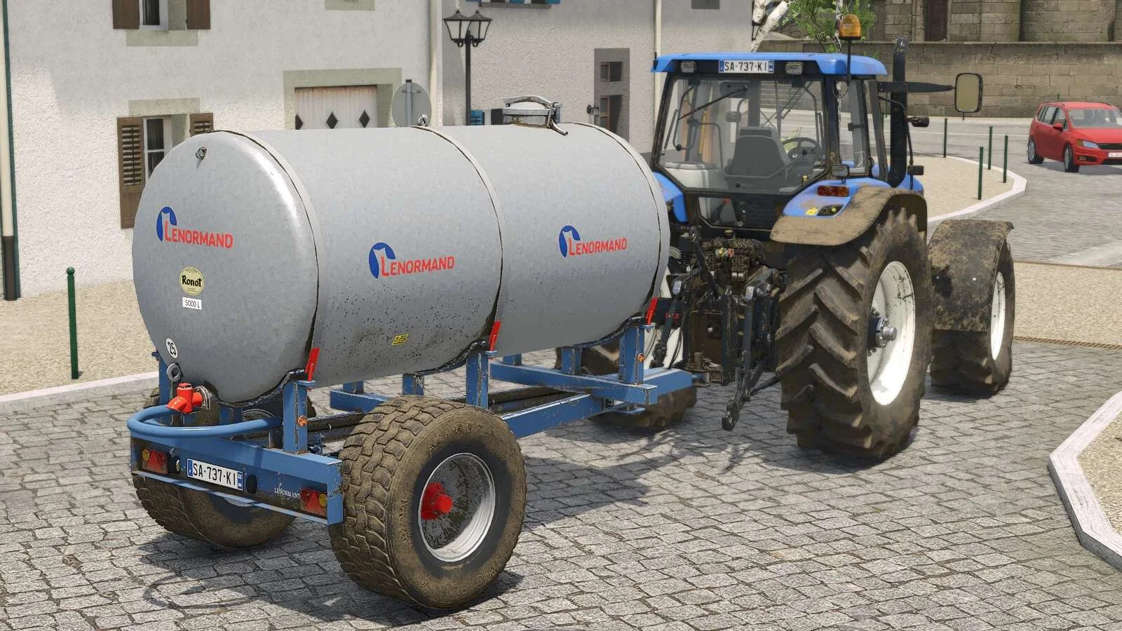 FS25 Lenormand Water Trailer v1.0 Trailers Mod FS25 Mod Free Download