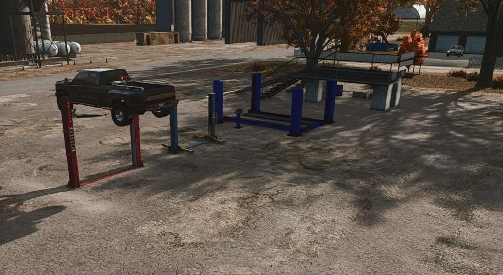 FS25 Lifting Platforms v1.0 Trailers Mod FS25 Mod Free Download