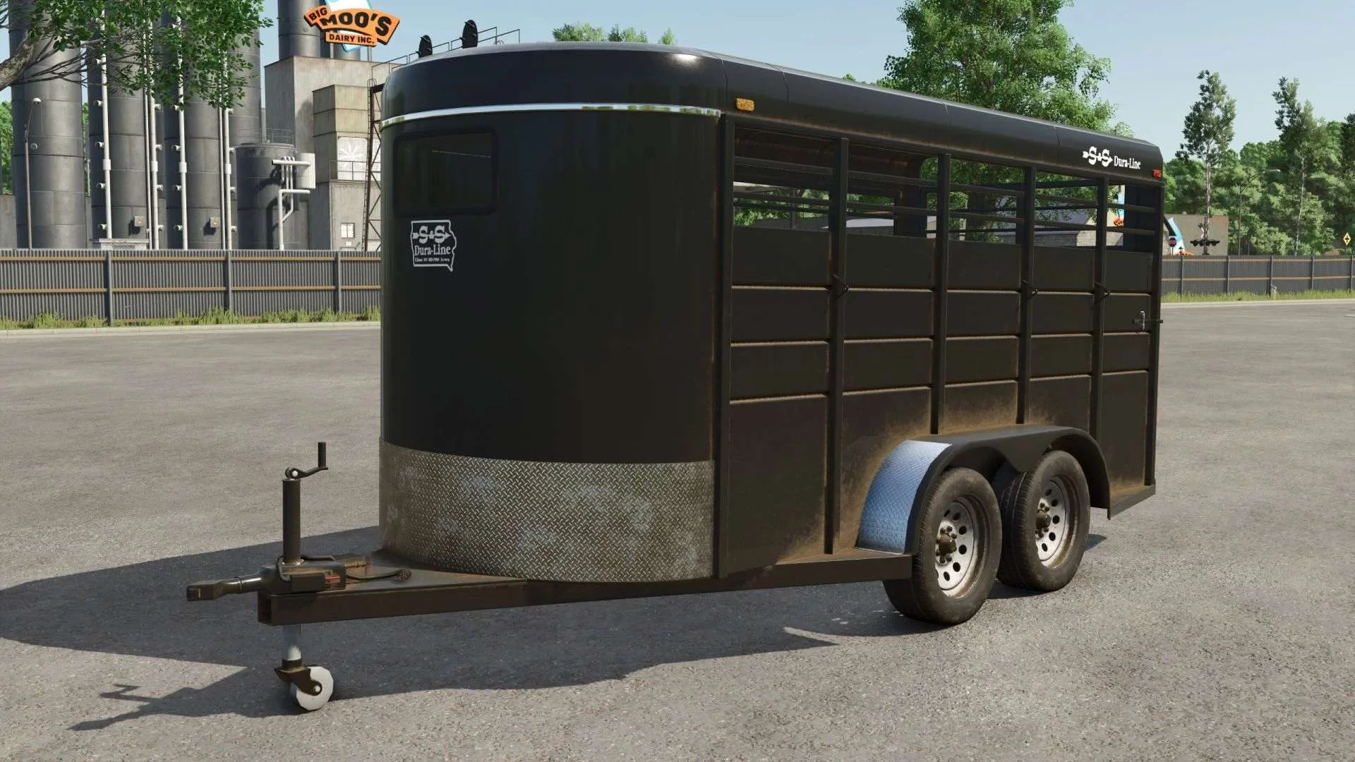 FS25 Livestock Trailer v1.0 Trailers Mod FS25 Mod Free Download