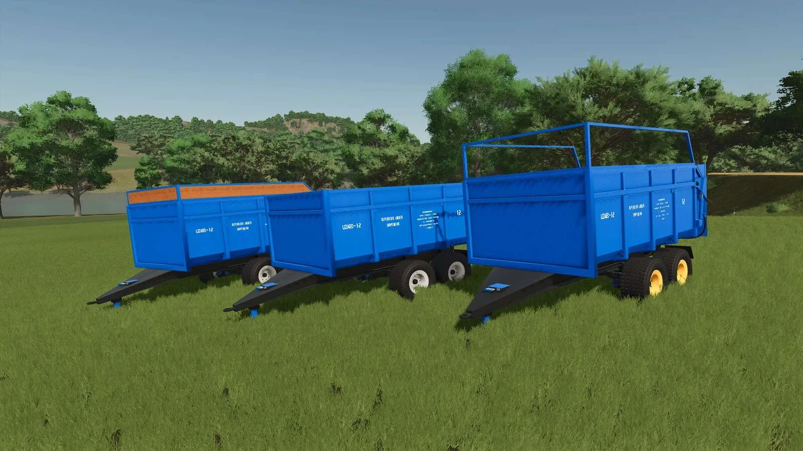 FS25 Lizard-12 v1.0 Trailers Mod FS25 Mod Free Download