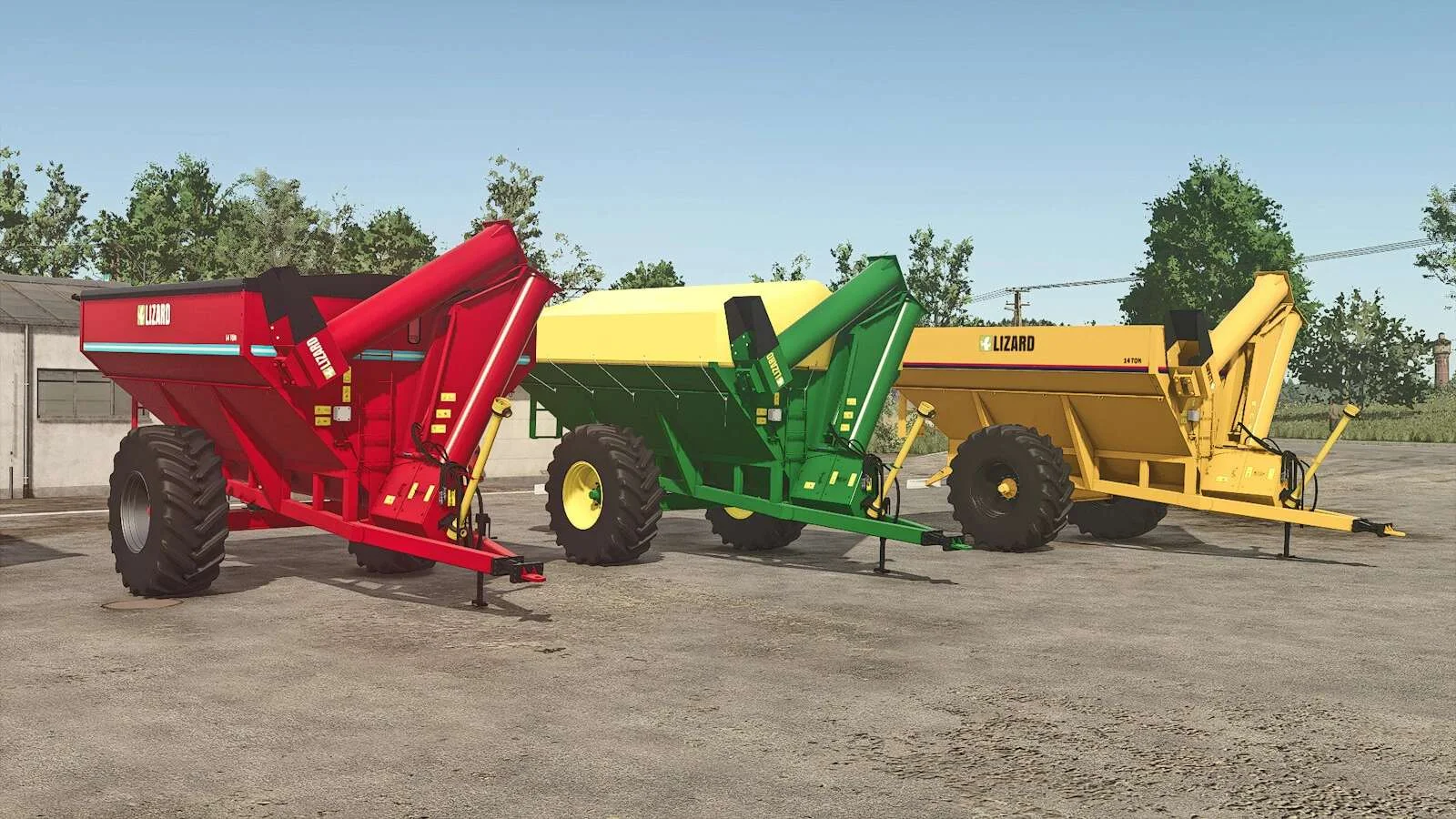 FS25 Lizard 14tn v1.0 Trailers Mod FS25 Mod Free Download