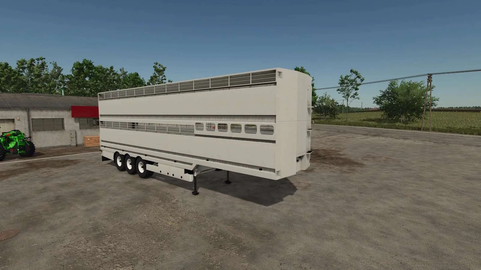 FS25 Lizard AM Transport Cattle v1.0 Trailers Mod FS25 Mod Free Download