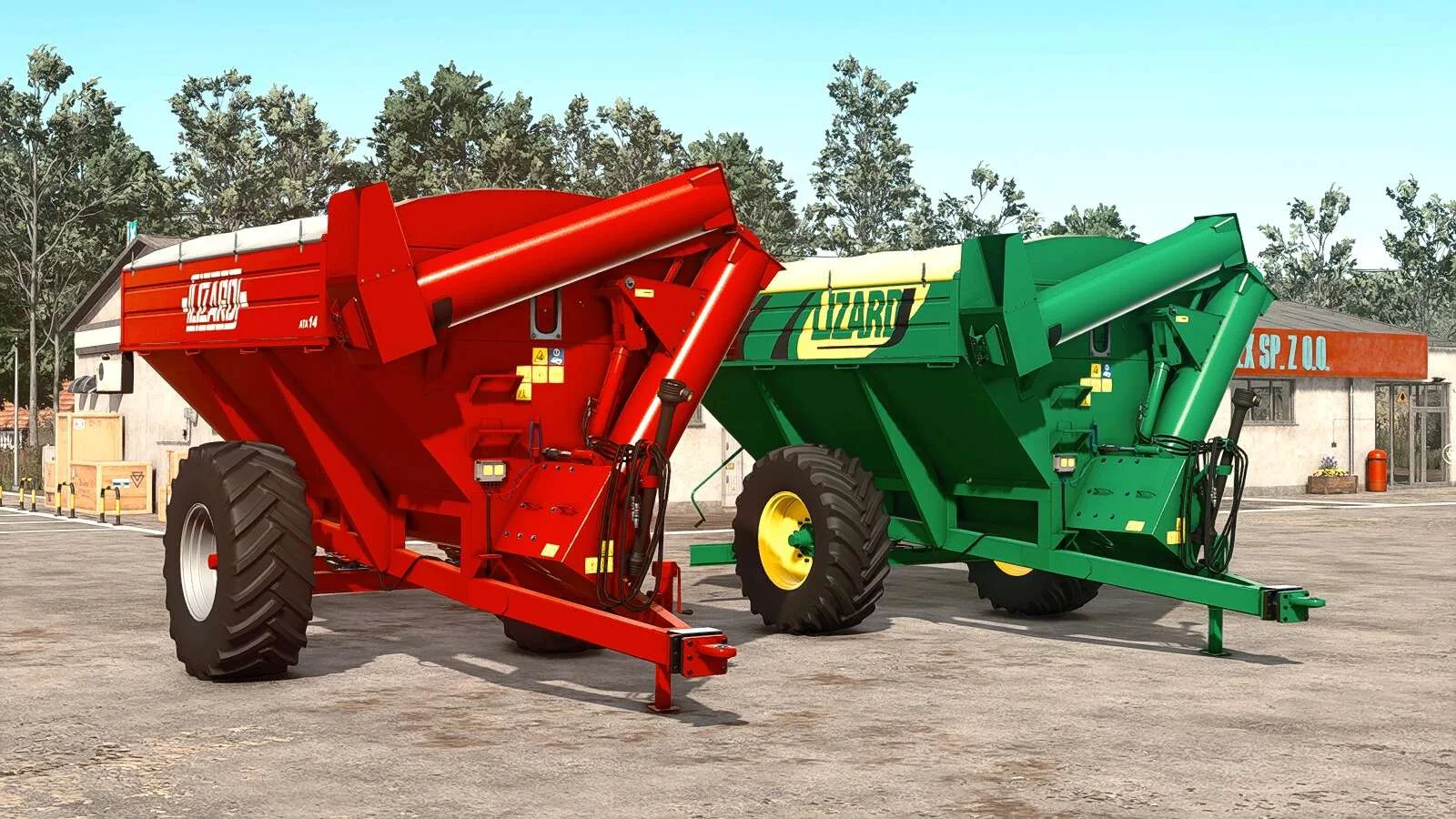 FS25 Lizard ATA14 v1.0 Trailers Mod FS25 Mod Free Download