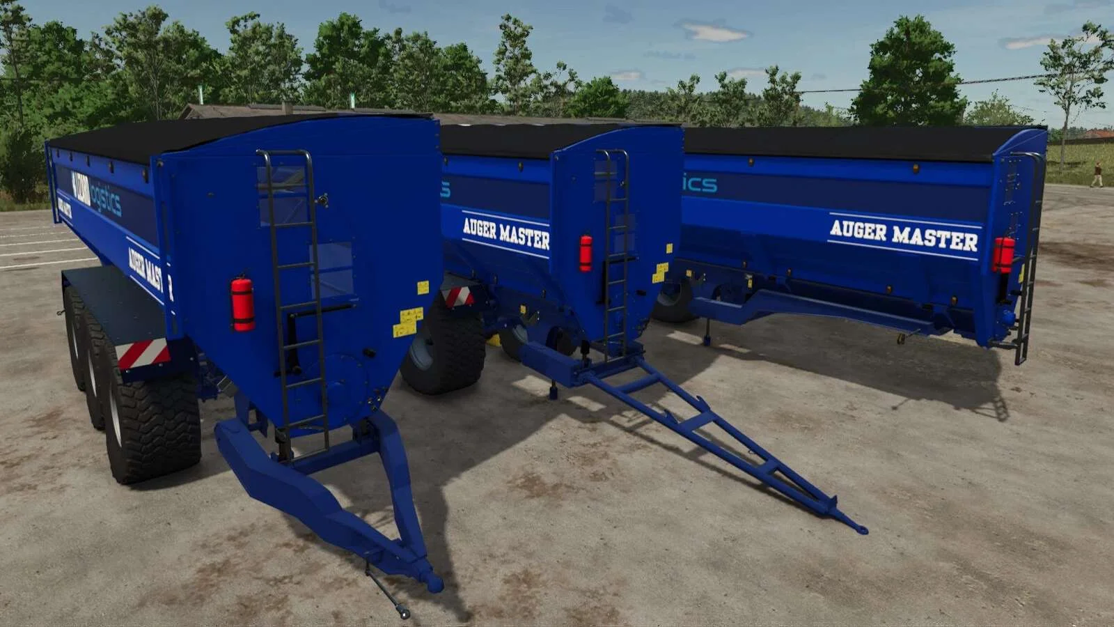 FS25 Lizard Auger Master v1.0 Trailers Mod FS25 Mod Free Download