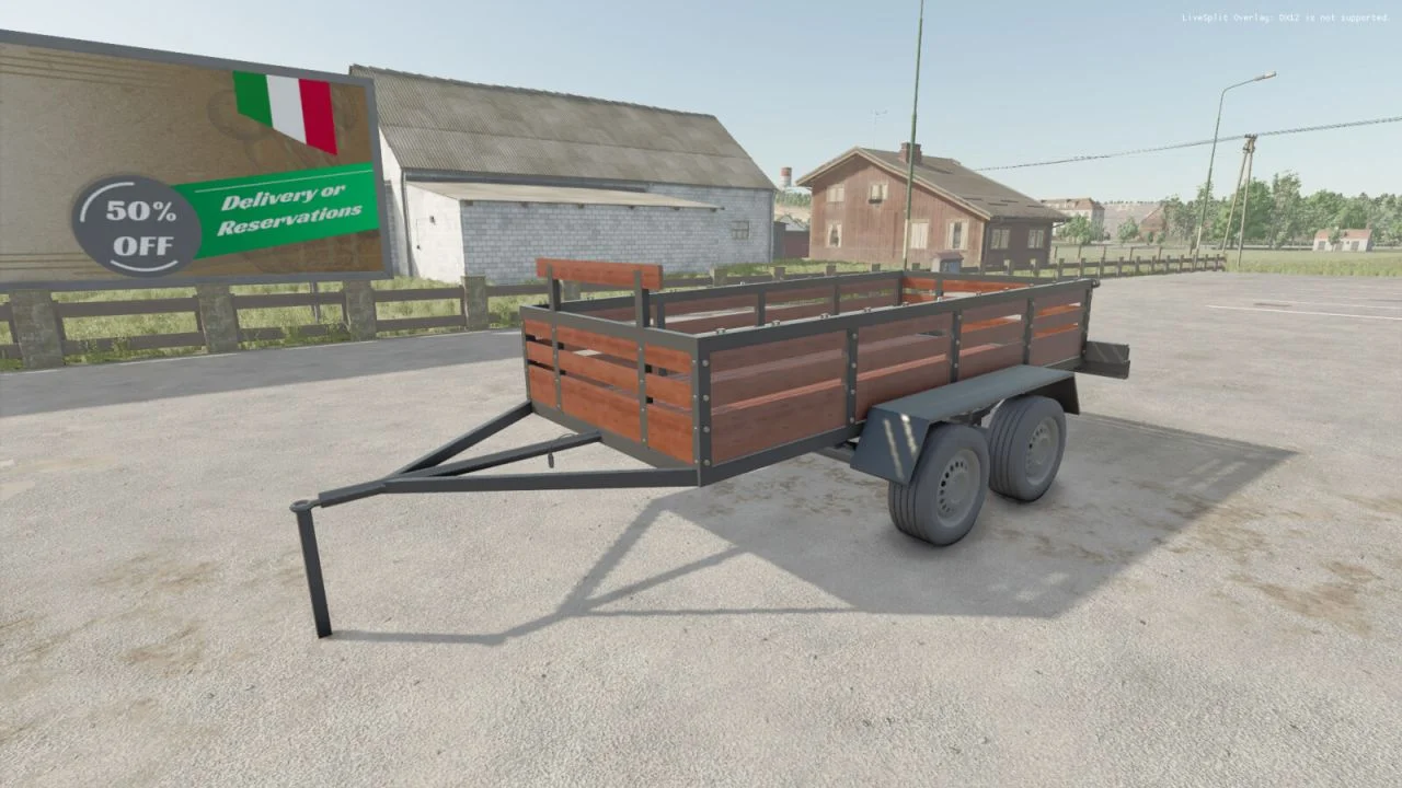 FS25 Lizard Brazilian Trailer V1.0 Trailers Mod FS25 Mod Free Download