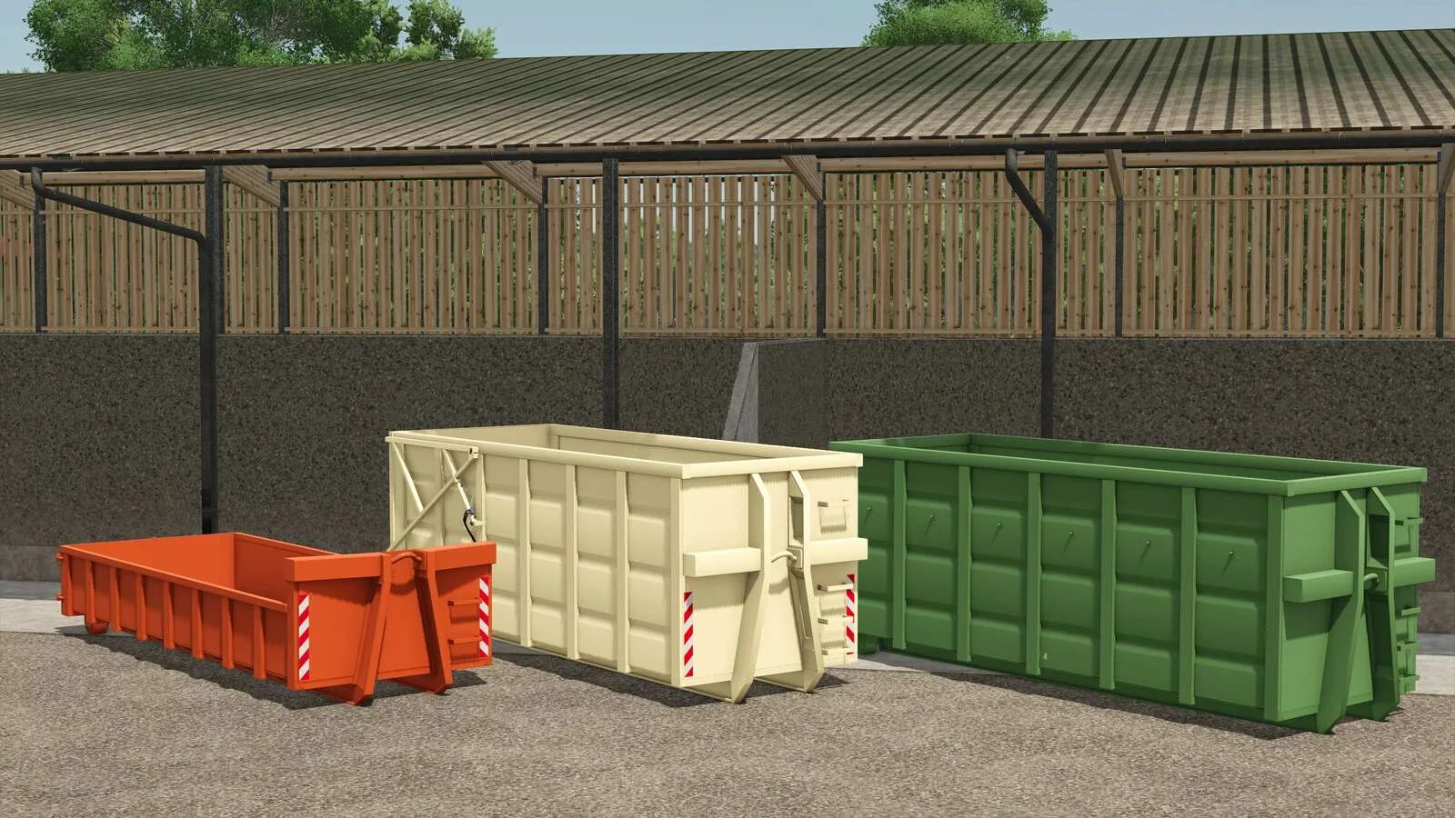 FS25 Lizard Containers Pack v1.0 Trailers Mod FS25 Mod Free Download