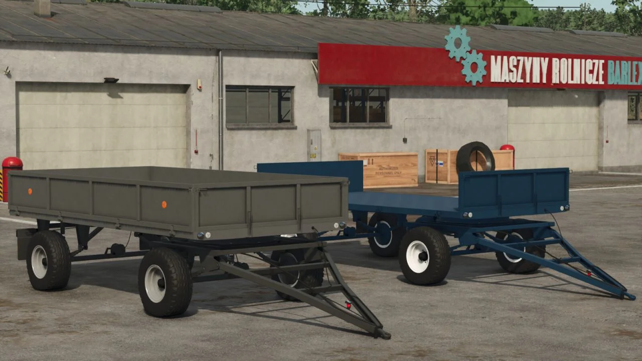 FS25 Lizard D-46 V1.0 Trailers Mod FS25 Mod Free Download