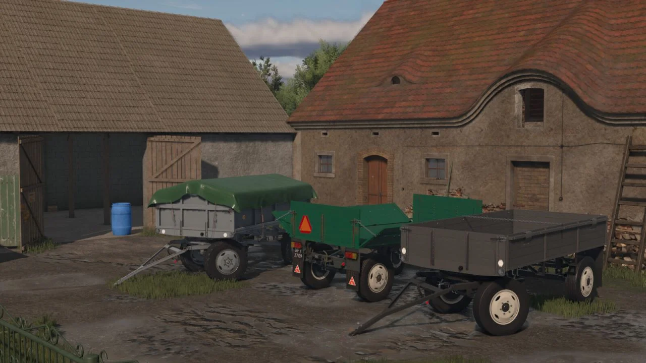 FS25 Lizard D44 V1.0 Trailers Mod FS25 Mod Free Download