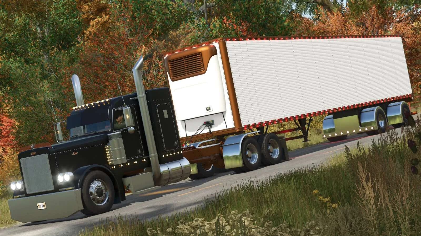 FS25 Lizard Dry Van Freezer Trailer v1.0 Trailers Mod FS25 Mod Free Download