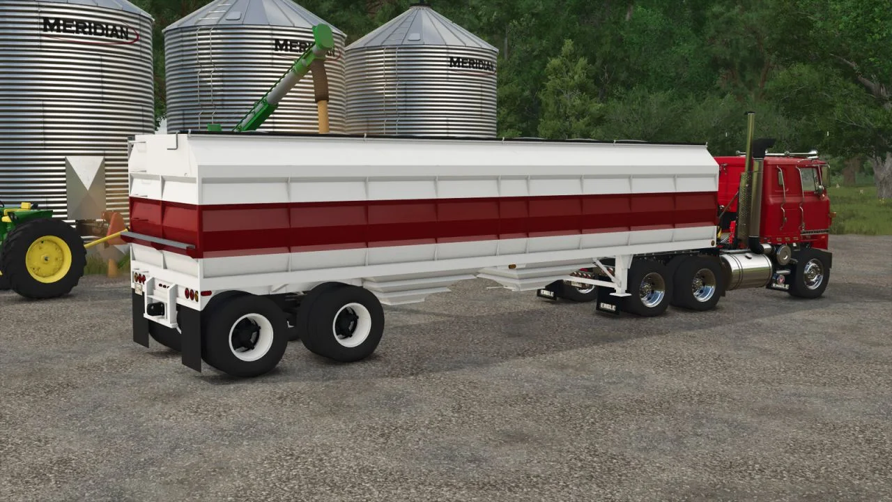 FS25 Lizard Esler Grain Trailer V1.0 Trailers Mod FS25 Mod Free Download