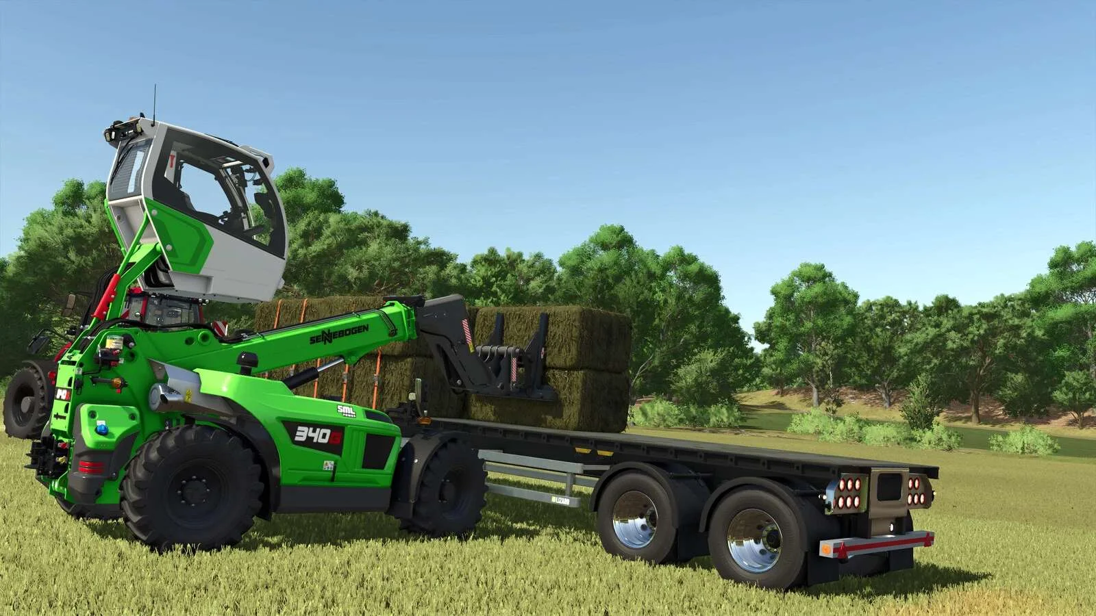 FS25 Lizard Flatbed Trailer v1.0 Trailers Mod FS25 Mod Free Download