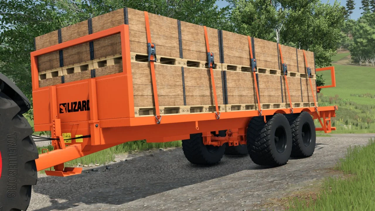 FS25 Lizard GFB 4-16 V1.0 Trailers Mod FS25 Mod Free Download