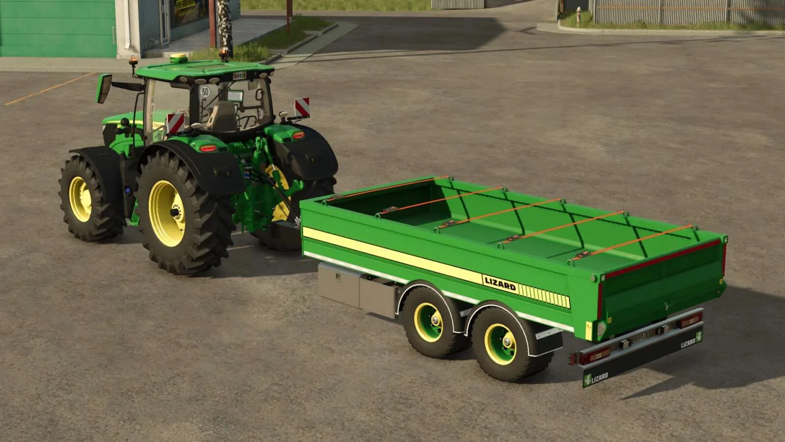 FS25 Lizard gravel trailer v1.0 Trailers Mod FS25 Mod Free Download