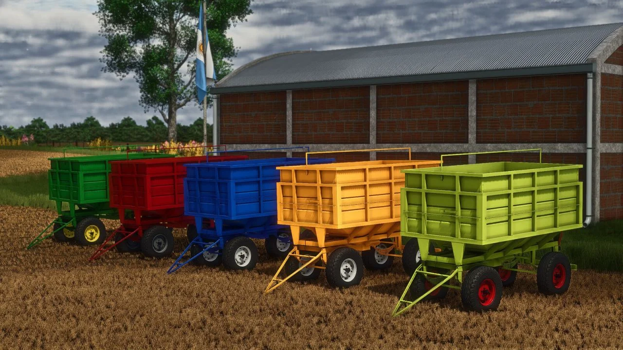 FS25 Lizard Gravity Wagon V1.0 Trailers Mod FS25 Mod Free Download