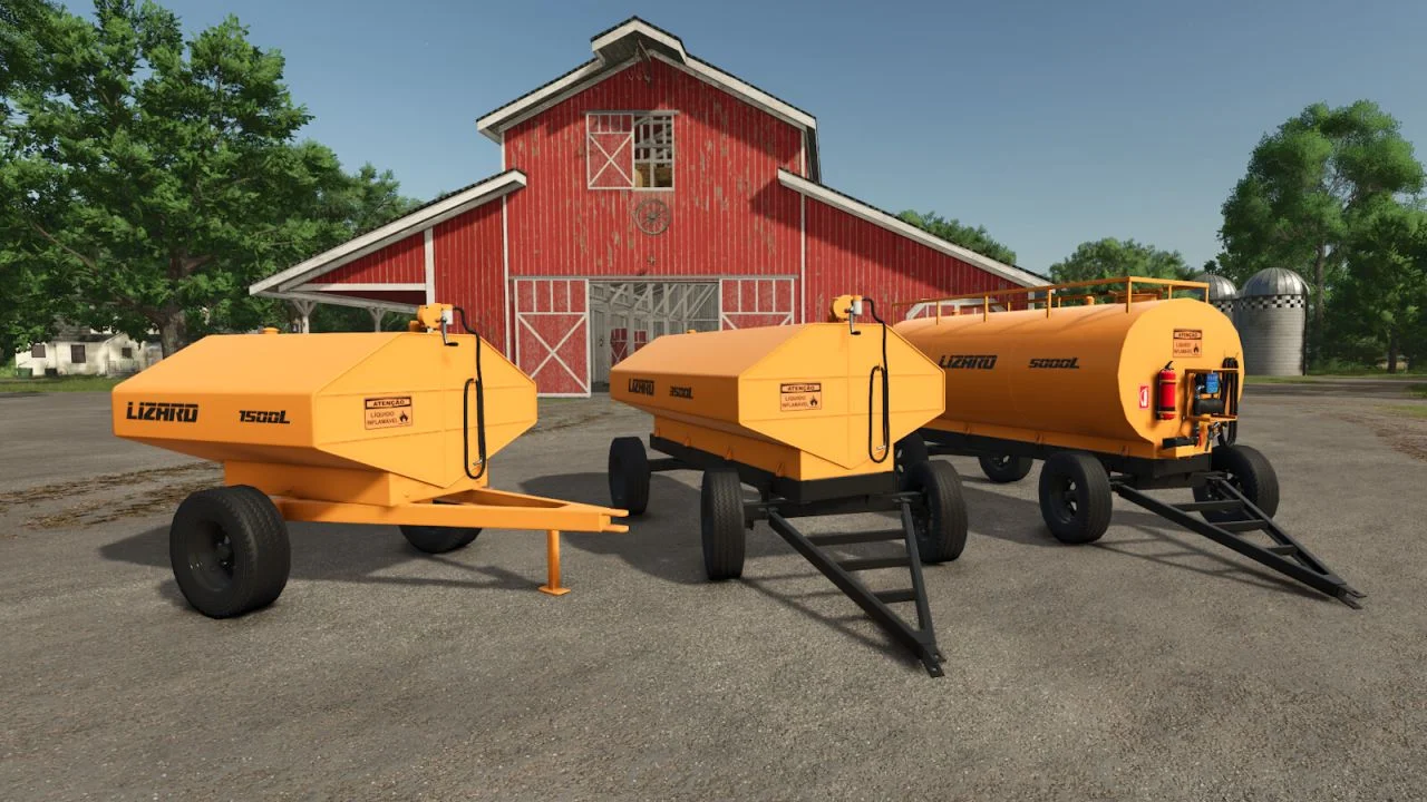 FS25 Lizard HL Tank V1.0.0.1 Trailers Mod FS25 Mod Free Download