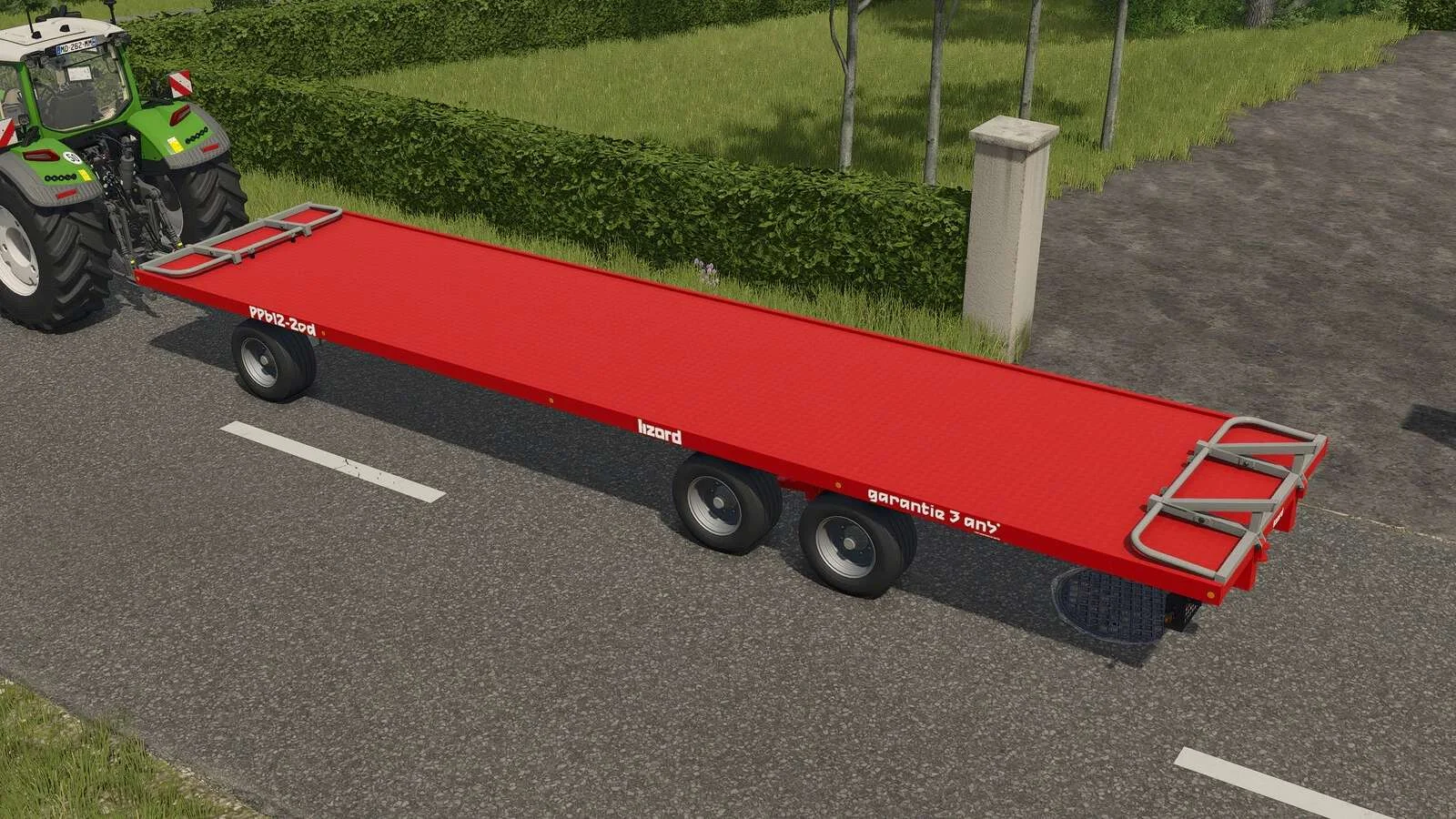 FS25 Lizard PPB12-20D v1.0 Trailers Mod FS25 Mod Free Download