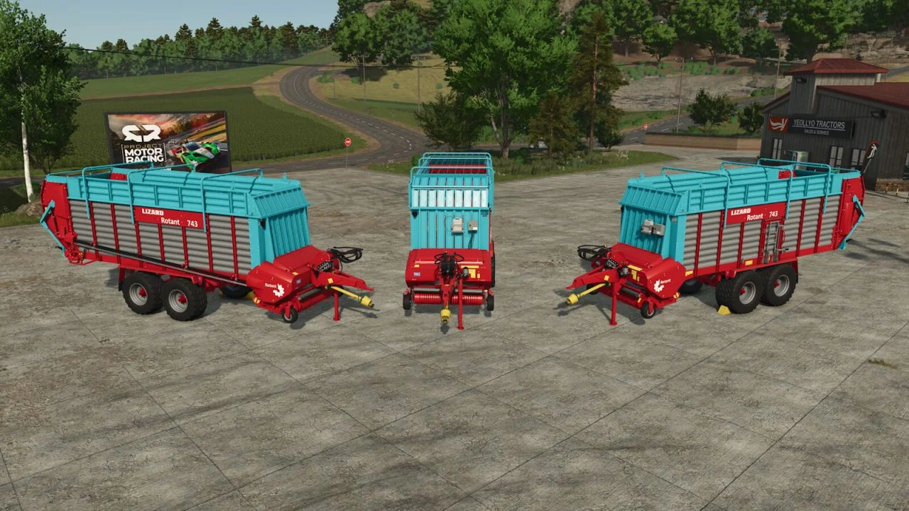 FS25 Lizard Rotant 743 V1.0.0.1 Trailers Mod FS25 Mod Free Download