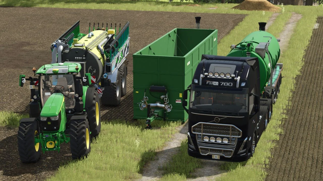 FS25 Lizard Slurry Container V1.0 Trailers Mod FS25 Mod Free Download