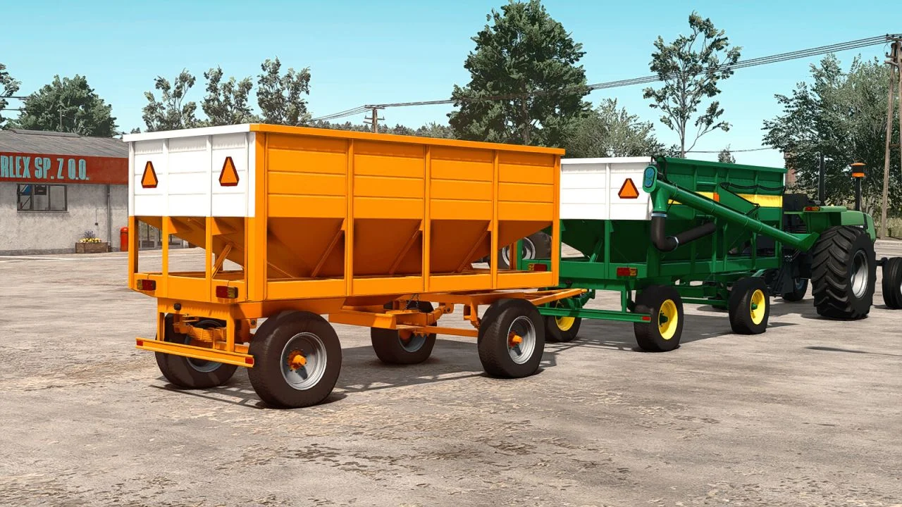 FS25 Lizard Tolva 8tt Pack V1.0 Trailers Mod FS25 Mod Free Download