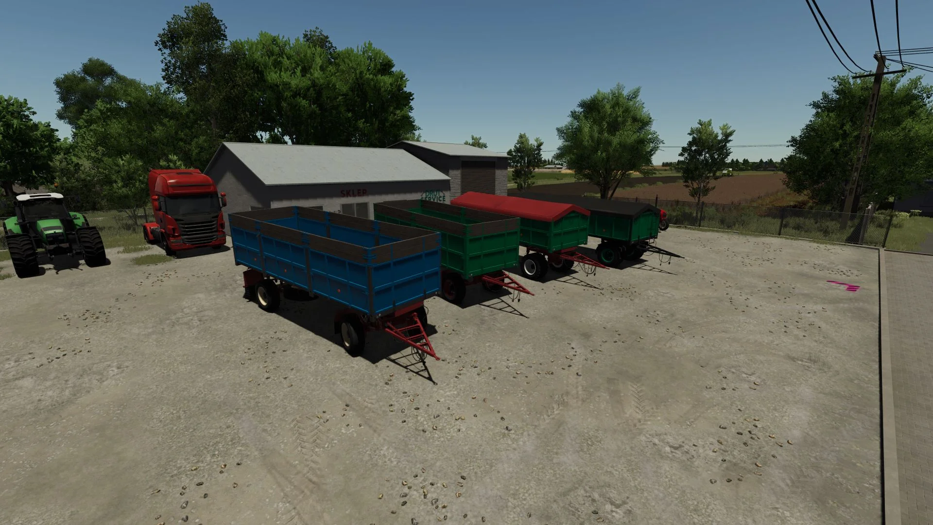 FS25 Lizard Trailer Pack V2.1.3.7 Trailers Mod FS25 Mod Free Download