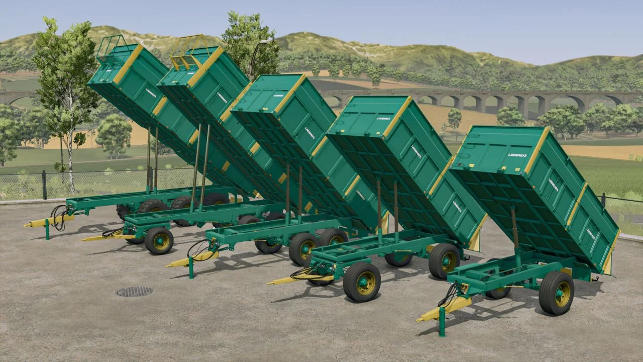 FS25 Lizard VR Trailer Pack V2.0 Trailers Mod FS25 Mod Free Download