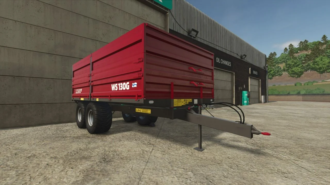 FS25 Lizard WS 130G V1.0 Trailers Mod FS25 Mod Free Download