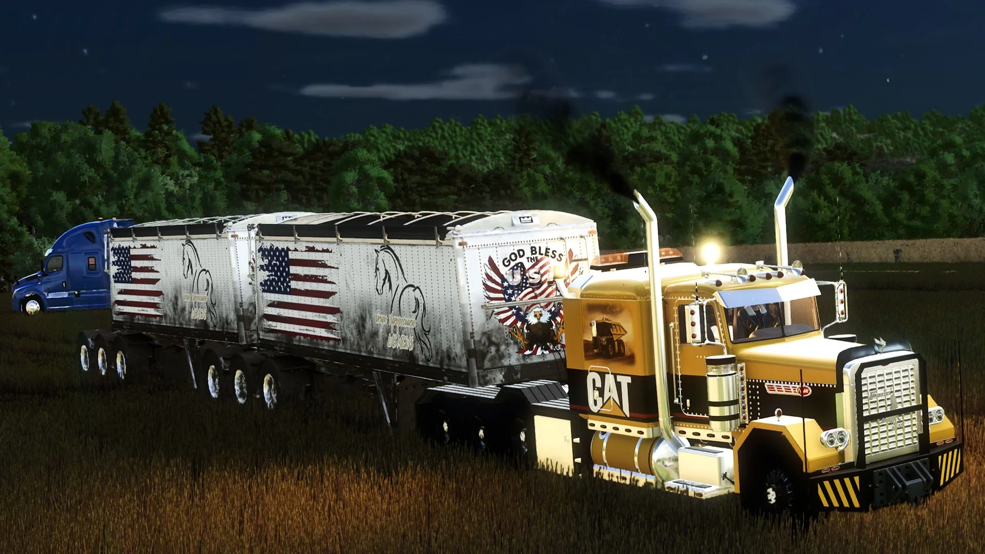 FS25 Lode King Distinction American V1.8.0.1 Trailers Mod FS25 Mod Free Download
